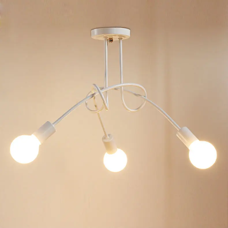 criativo lampadas nordic restaurante quarto sala estar metal material ferro 02