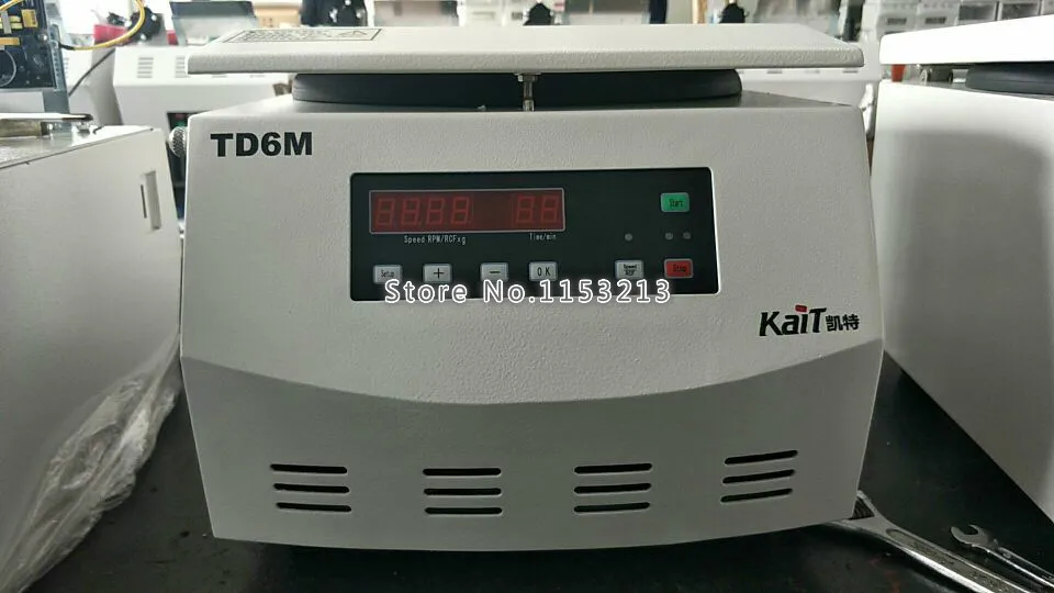 Лабораторная центрифуга TD6M 6000 об/мин низкоскоростная настольная с цифровым