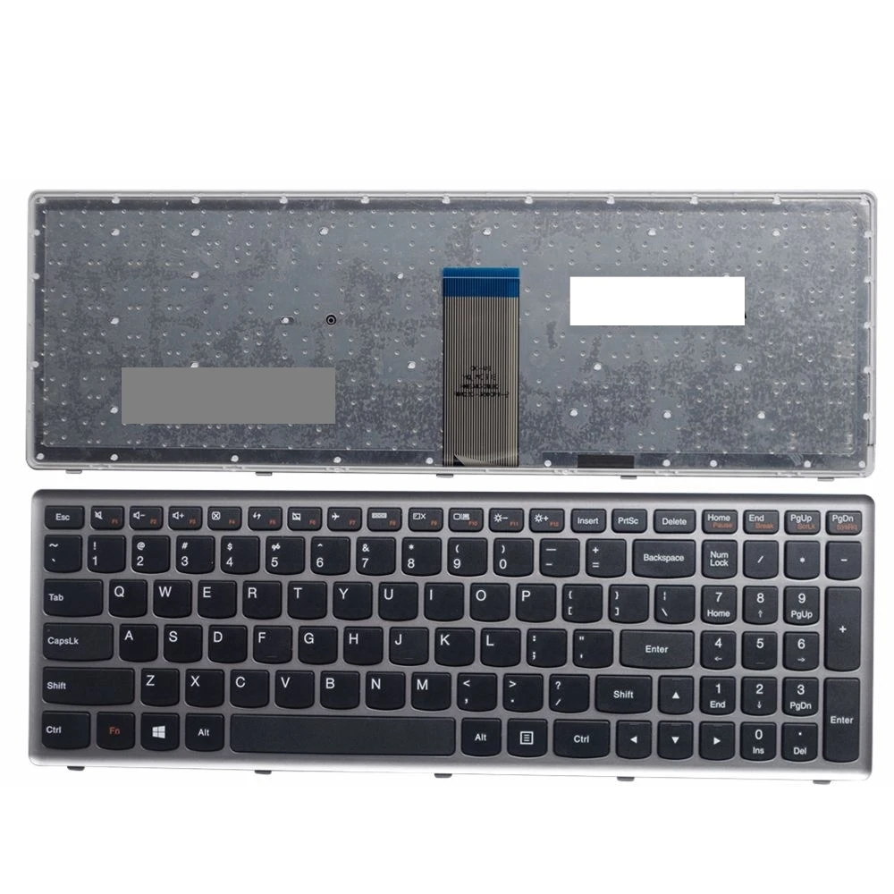 

US silver New English Replace laptop keyboard For Lenovo U510 U510-IFI z710