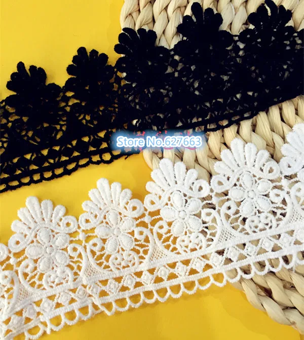 Width 6cm 100 cotton lace, decoration lace accessories for cloth