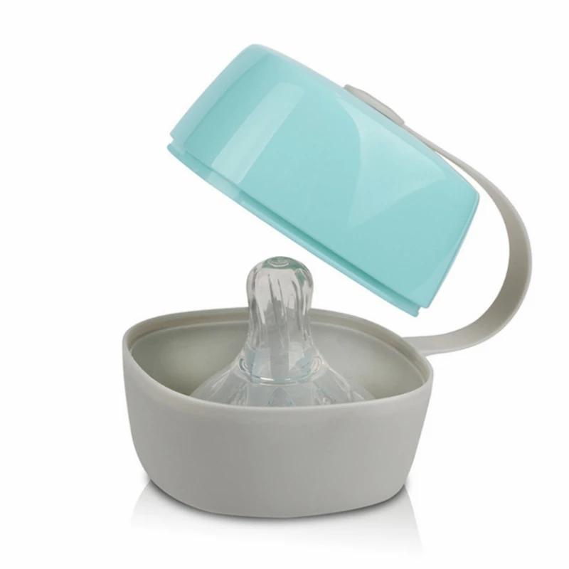 Baby Infant Kids Travel Soother Pacifier Dummy Storage Case Box Cover Holder 3PC