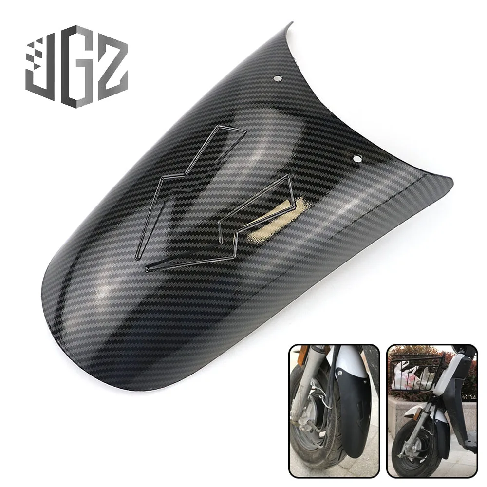 

Motorcycle Universal Mudguard Carbon Front Rear Wheel Fender Plastic Splash Extender Black For Honda Aprilia Pit Bike Accessory