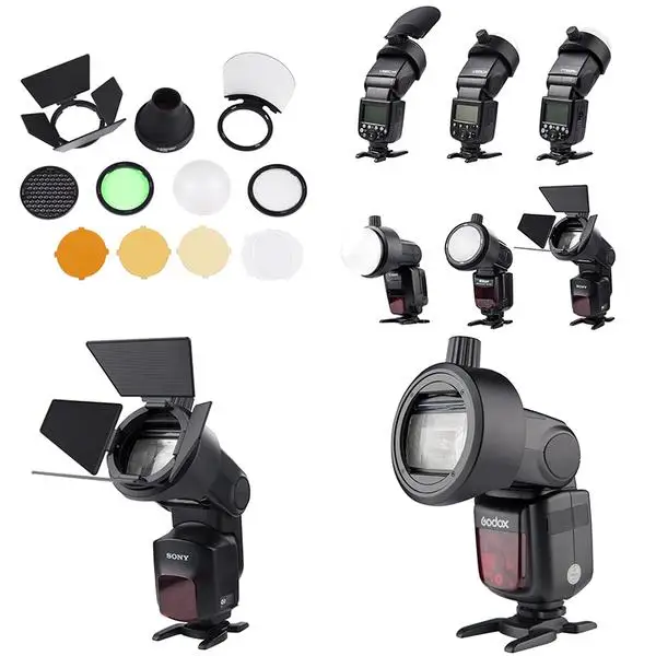 Беспроводная вспышка Godox TT600 2 4G для фотоаппарата с фотовспышкой и аксессуарами