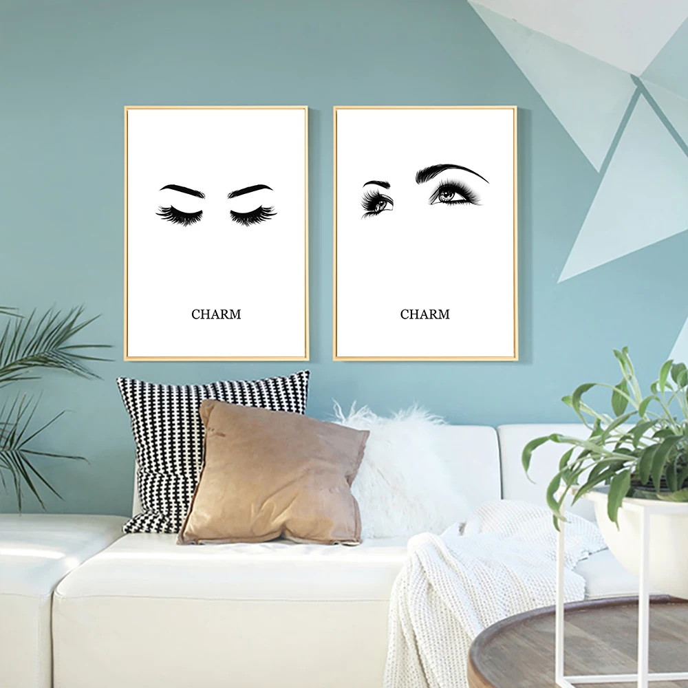 BLACK WHITE POSTERS AND PRINTS (3)