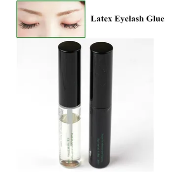 

1PC Latex False Eyelash Glue 5ML Lash Glue Clear Black Mink Eyelash GluesCosmetic Tools Primer For Eyelash