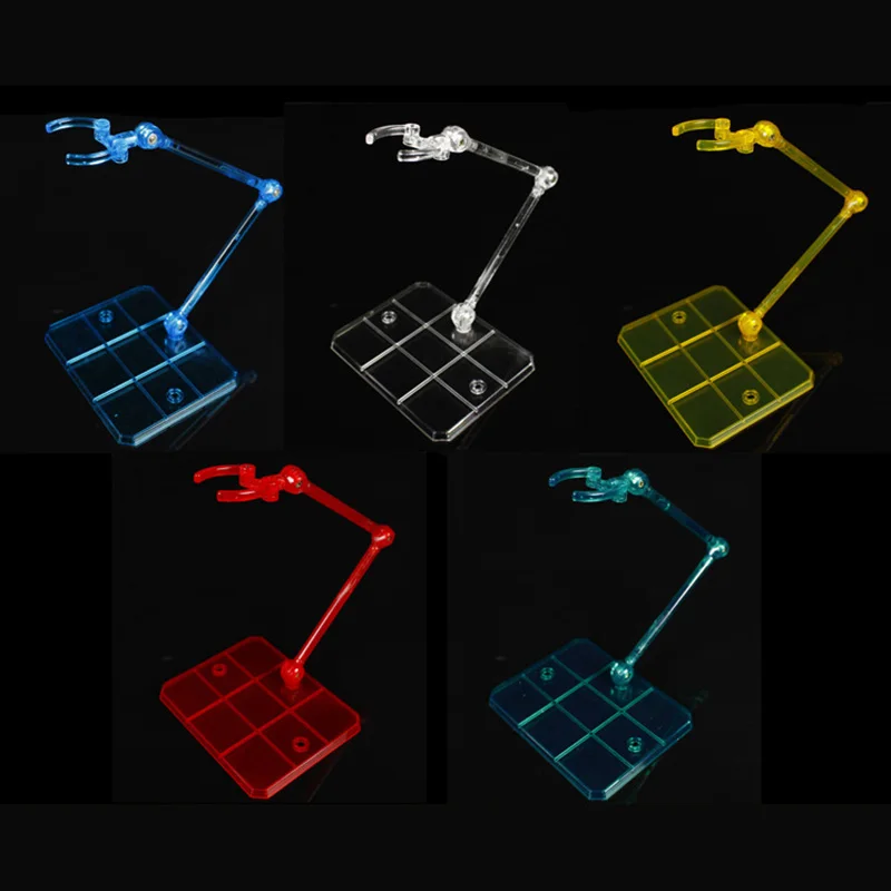 

50pcs Wholesale Universal bracke Base Suitable Display Stand for HG Gundam Saint Seiya Figure Game ACG Model Toys Free Shipping