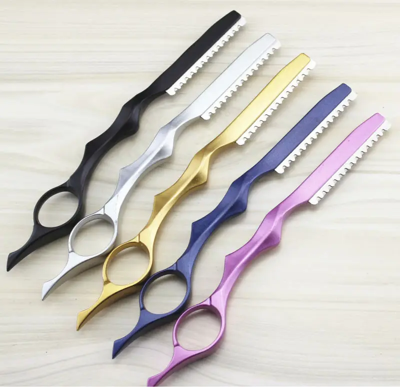 

Men Barber Razor Straight Edge Sharp Shaving Razor Blade Stainless Steel Hair Razors GIC-HR001 Free shipping