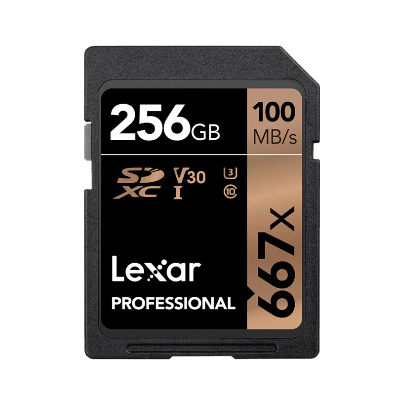 Микро сд Оригинальная SD карта Lexar флешка карты 100 м/с U3 SDXC UHS-I 128 ГБ карта памяти SD Kaart 256 Гб класс 10 V30 sd-карта 32 Гб 64 ГБ для видеокамеры 1080p 3D 4K флешка в телефон КАРТА ПАМЯТИ - Емкость: 667X-256GB-Standard