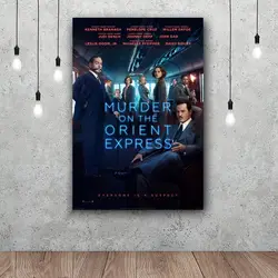 Убийство на Orient Express Movie Art Шелковый плакат домашний декор 12x18 24x36 дюймов