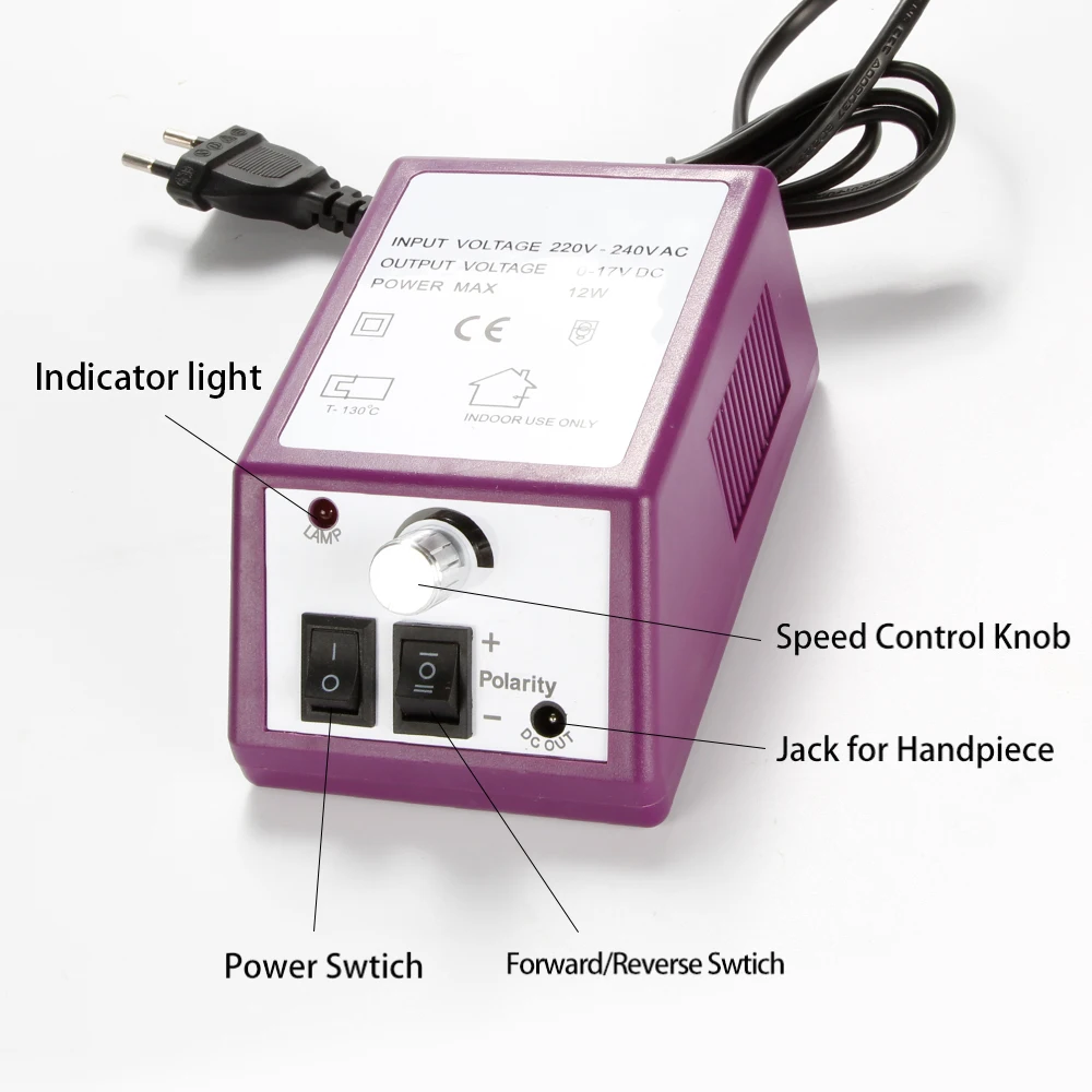 Elextric аппарат для маникюра 10 шт. набор фрез для удаления геля лака для ногтей сверла для педикюра пилка для ногтей Инструменты