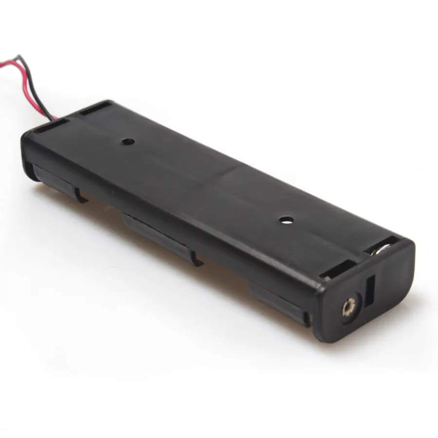 1 шт. пластиковая коробка для хранения батарей 4 * AA 6 в|aa pack|battery storage boxbattery |