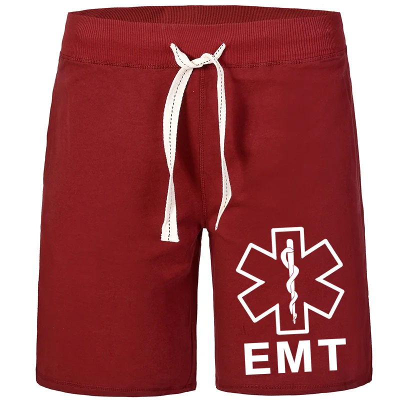 

Prevalent Shorts for men with pockets EMT emergency medical technician doctor hospital soft durable fabric Cotton bottoms