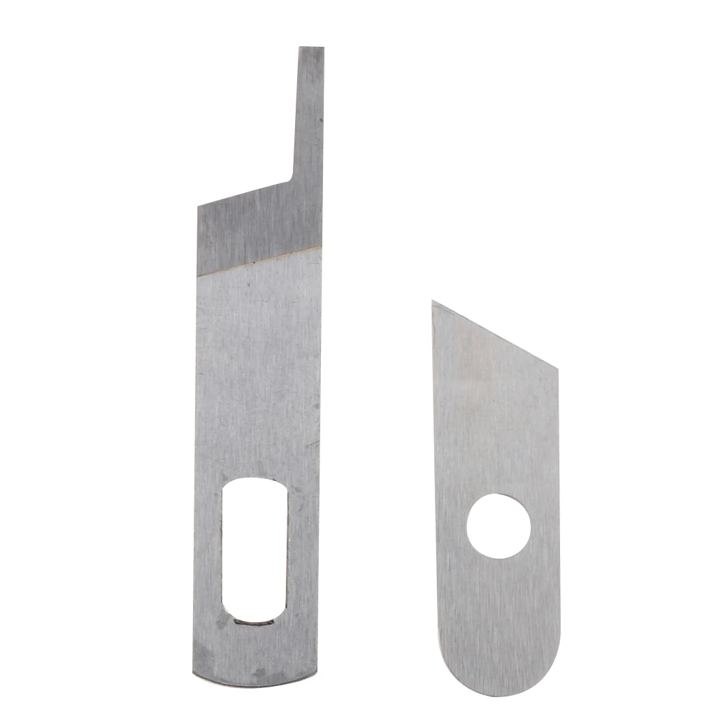 2Pcs Upper & Lower Sewing Machine Blade for SINGER 14CG744 14CG754 14SH644 14SH654 14U544 14U554 14U555 14U557