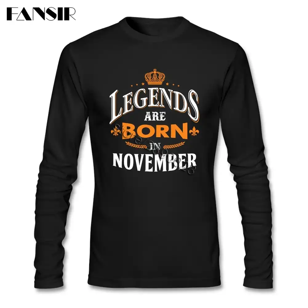 born in november t shirt