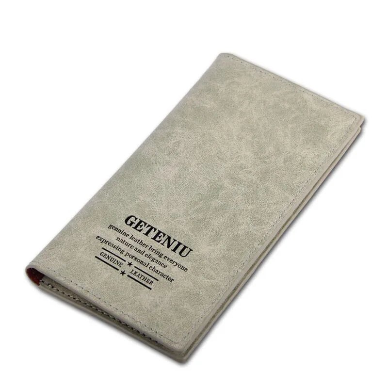Three Layer Folded Walet First class PU leather Long Wallets Unisex Money Clip Clutch Men Women