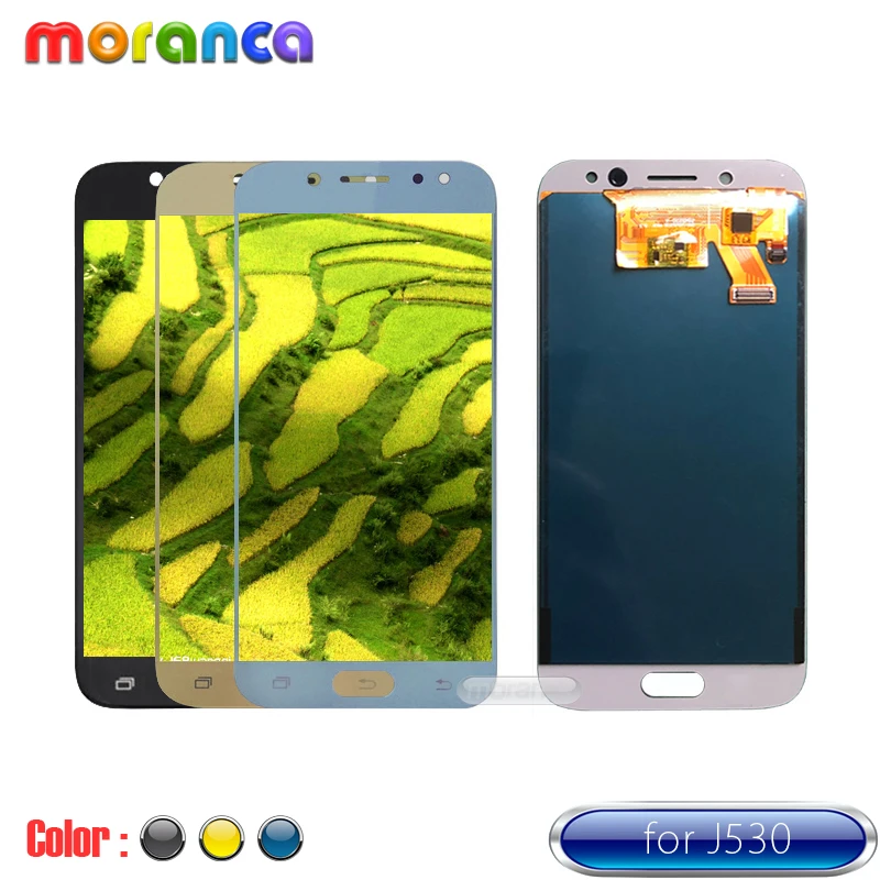 

Adjustable LCD For Samsung Galaxy J530 J5 2017 Display Touch Screen Digitizer J5 Pro J530 J530F LCD 5.2'' inch Replacment Screen