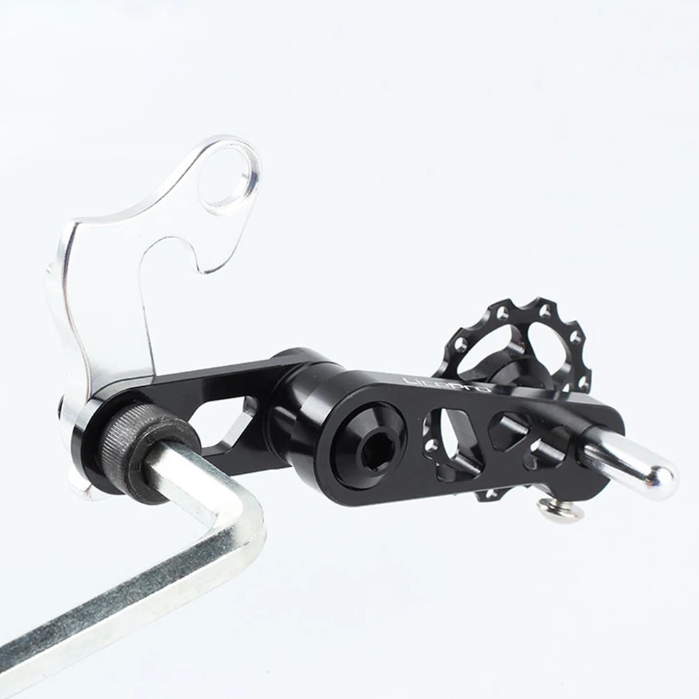 

Bike Bicycle Converter Replacement Outdoor Sports Aluminium Alloy Cycling Adjustable Chain Tensioner Anti-falling Single Speed