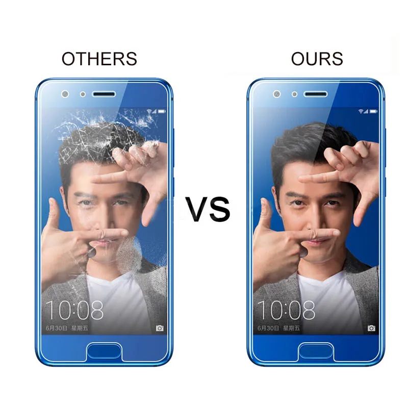 Для Huawei Honor 9 закаленное стекло пленка 9H 2.5D Премиум чехол с защитной пленкой для