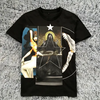 

Men's cotton printed short-sleeved t-shirts