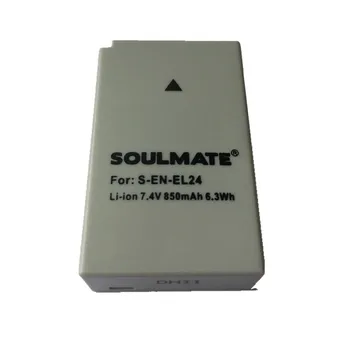 

SOULMATE EN-EL24 ENEL24 lithium batteries pack EN-EL24 EL24 Digital Camera Battery EN EL24 for Nikon 1 J5 1J5