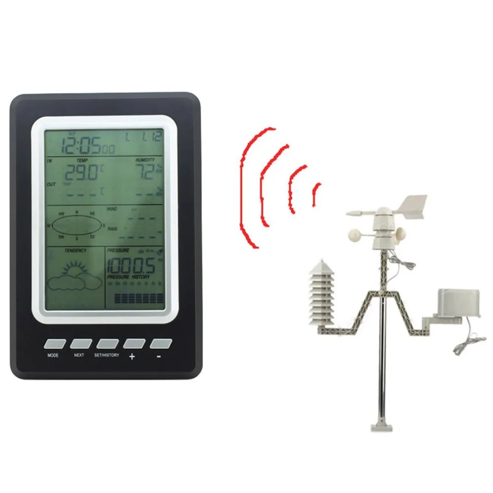 

Professional Solar Wireless Meteorological Station Household Weather Station Weather Forecaster Wireless Thermometer
