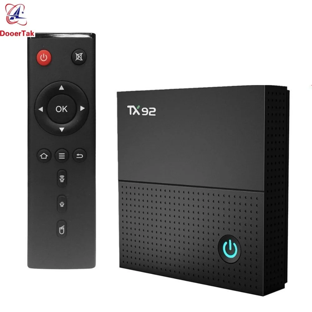 

10pcs TX92 TV Box Amlogic S912 Octa-core CPU Android 7.1 Bluetooth 4.1 1000M LAN 2GB/16GB 3GB/32GB 64Bit 4K 2.4G/5G Dual Wifi