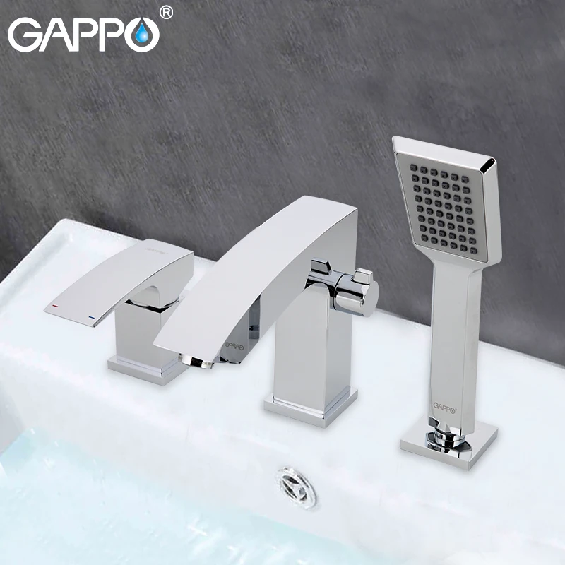 

GAPPO bathtub faucet mixer bathroom waterfall bathtub faucet deck mounted mixer bath tap rainfall bathroom faucets
