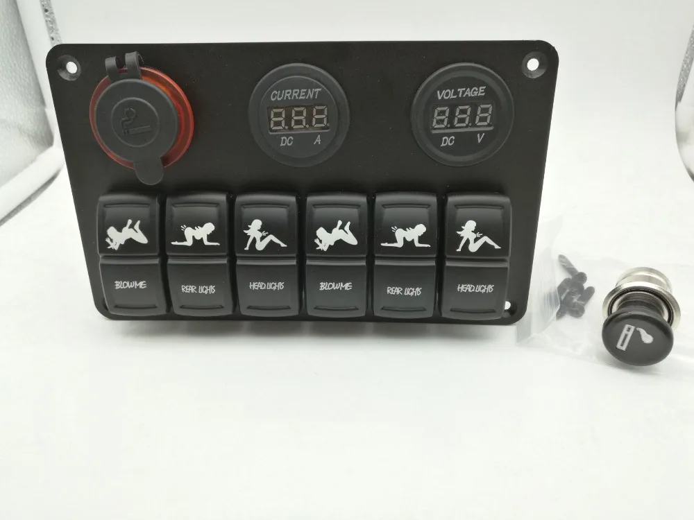 Car Switch Panel