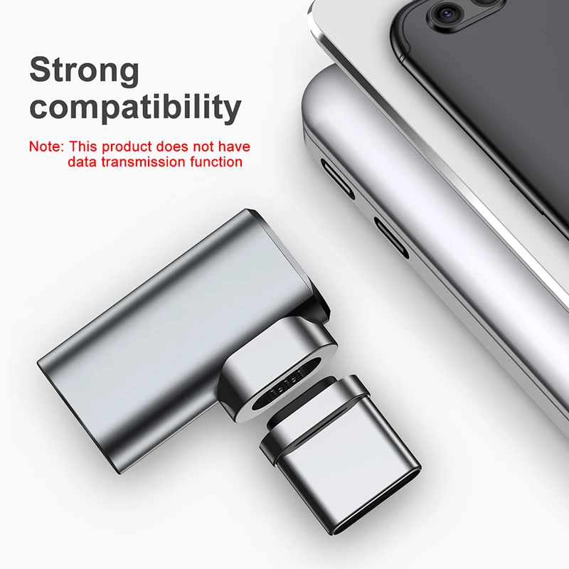 Магнитный адаптер с Type C на для Apple Macbook Samsung S8 S9 Plus быстрая зарядка кабеля