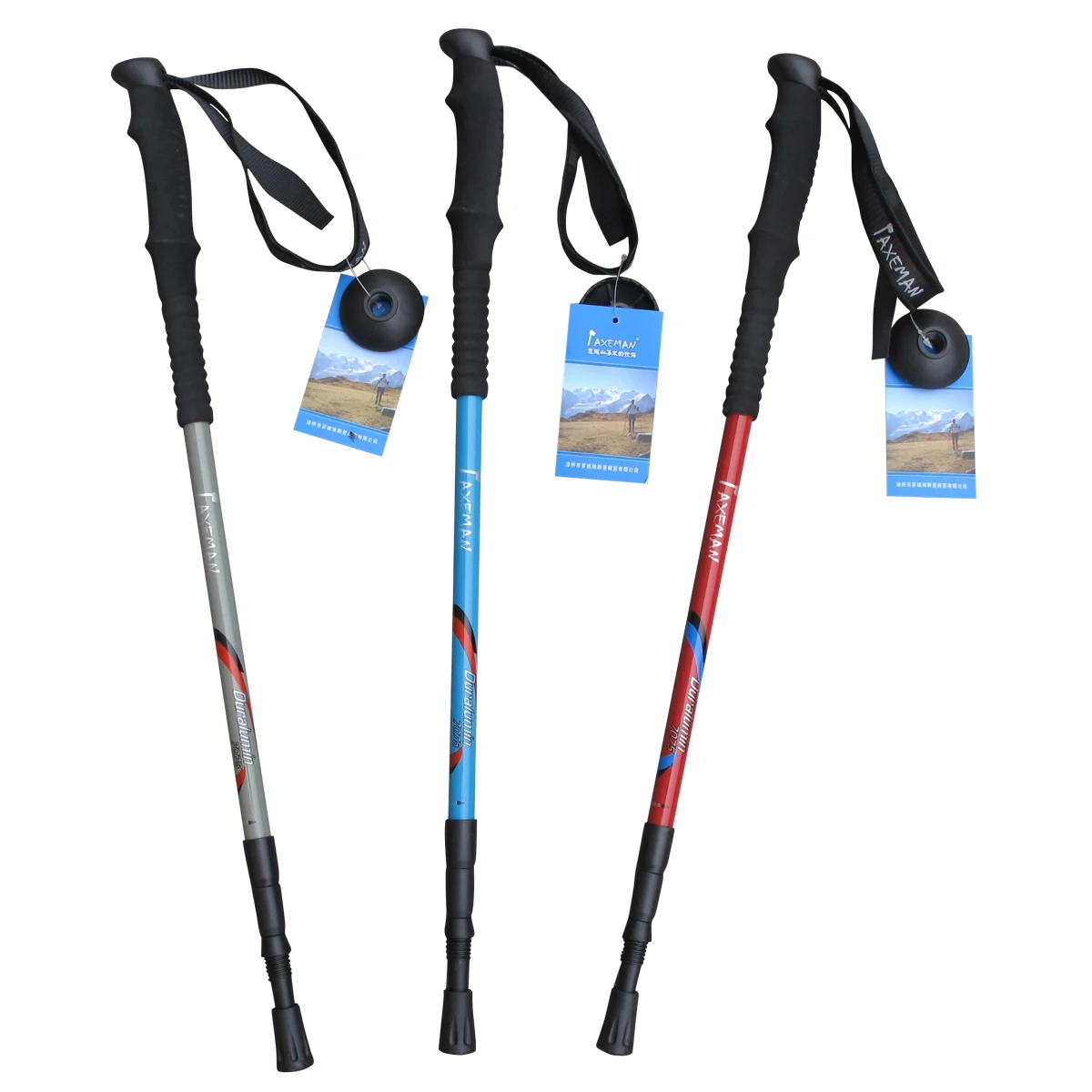 Bastones Para Mayores Bastón De Senderismo Telescópico De Aluminio