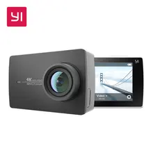 YI 4K Action Camera 2.19″LCD 4K/30fps Tough Screen 155 Degree EIS Wifi Black International Edition Ambarella A9SE75 12MP CMOS