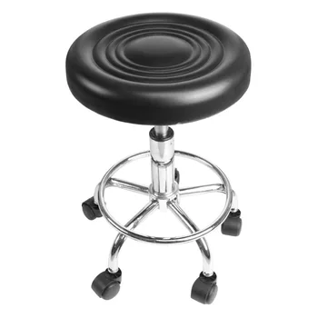 

Ship from Germany! Salon Massage Stool Beauty Spa Chair Backrest Furniture Swivel Tattoo Home Black