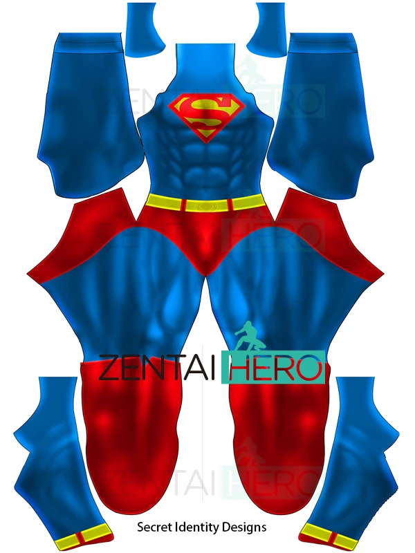 شحن مجاني 3d الطباعة جديد 52 سوبرمان زي ليكرا دنة جديد سوبرمان تأثيري دعوى هالوين Zentai Catsuit فقط ارتداءها Game Costumes Aliexpress