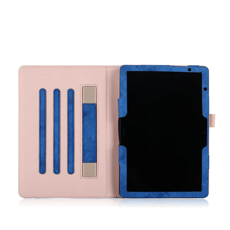 Чехол из искусственной кожи для huawei MediaPad M5 Lite 10 чехол для планшета huawei MediaPad T5 10 AGS2-W09/L09/L03/W19 10," чехол-подставка