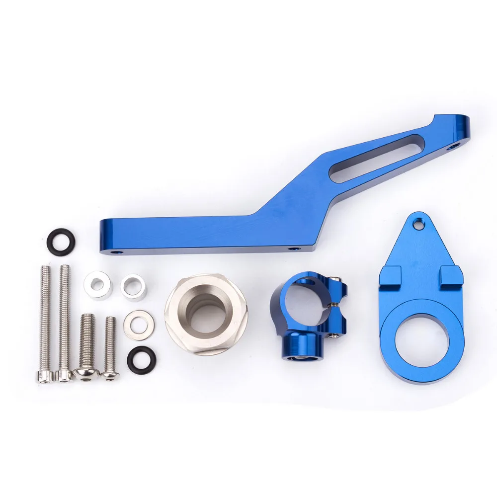 CNC Aluminum Adjustable Motorcycle Steering Stabilizer Damper Mounting