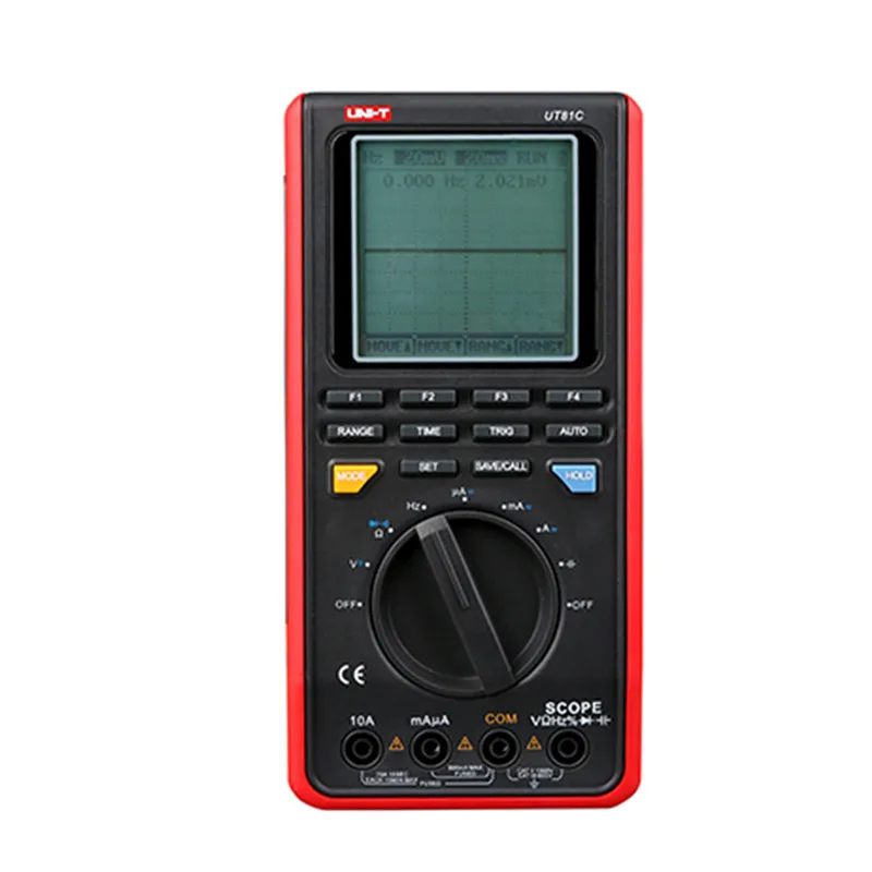 

UNI-T UT81C Multimeters Digital Oscilloscope Multimeter LCD Backlight 16MHz 80MS/s USB Interface Scope DMM Digital Multimeter