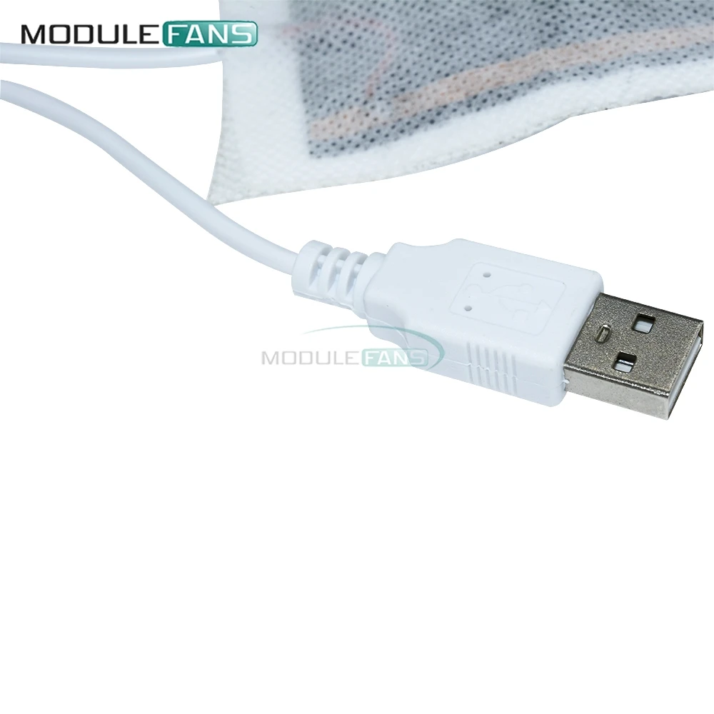 5 в постоянного тока USB нагревательный элемент пленочный нагреватель 6*20 см для