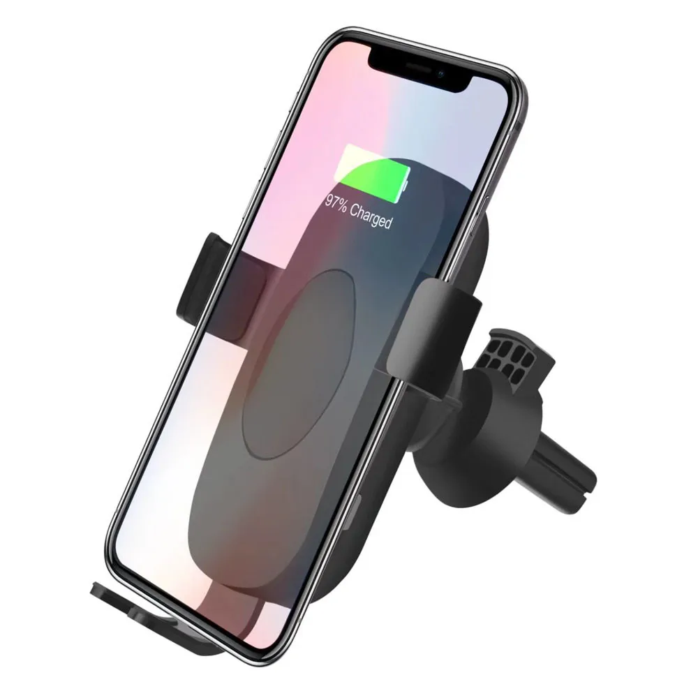 

Qi Wireless 4.0-6.5 inches Mobile Phone Car Charger Mount Gravity Air Vent Phone Holder For iPhone For Samsung