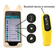 Фитнес аксессуар Беспроводной IP65 Водонепроницаемый сердечного ритма Мониторы шаги сожженных калорий трекер для iPhone Samsung и т. д.
