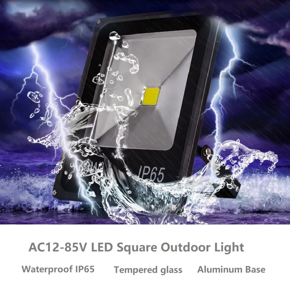 AC12V 85V светодиодный лампы для газона IP6 6000K квадратный Наружный свет