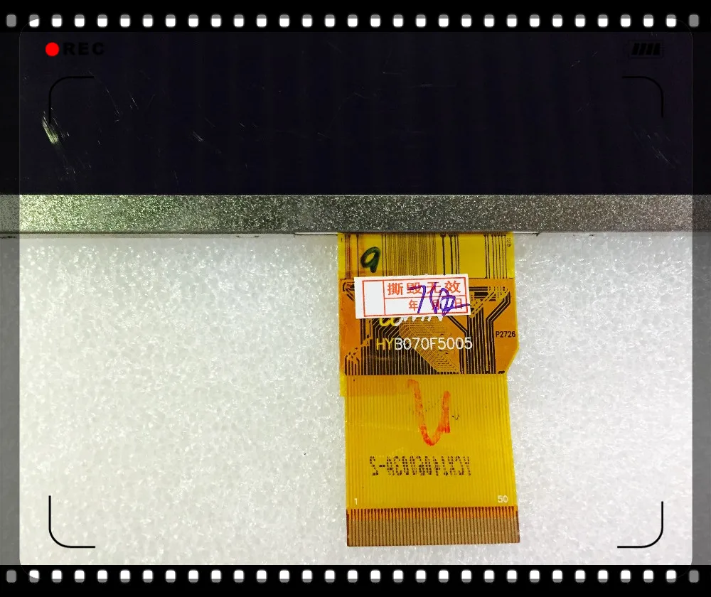 

high quality 7 inch 50pin The new original HYB070F5005 LCD internal display screen tablet lcd screen
