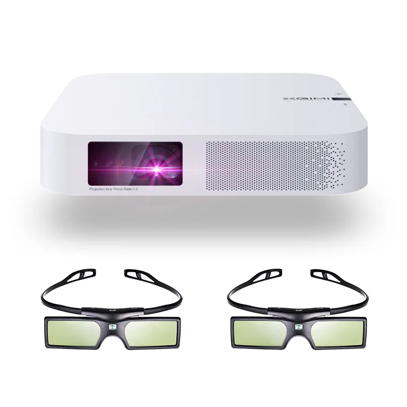 XGIMI Z6 Polar 3D DLP проектор 700 ANSI люмен Родной 1080 P Поддержка 4 К Портативный Wi-Fi Bluetooth умный дом Театр + 3D очки