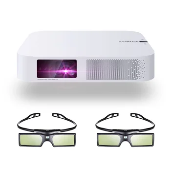 

XGIMI Z6 Polar 3D DLP Projector 700ANSI lumens Native 1080P Support 4K Portable Wifi Bluetooth Smart Home Theater + 3D Glasses