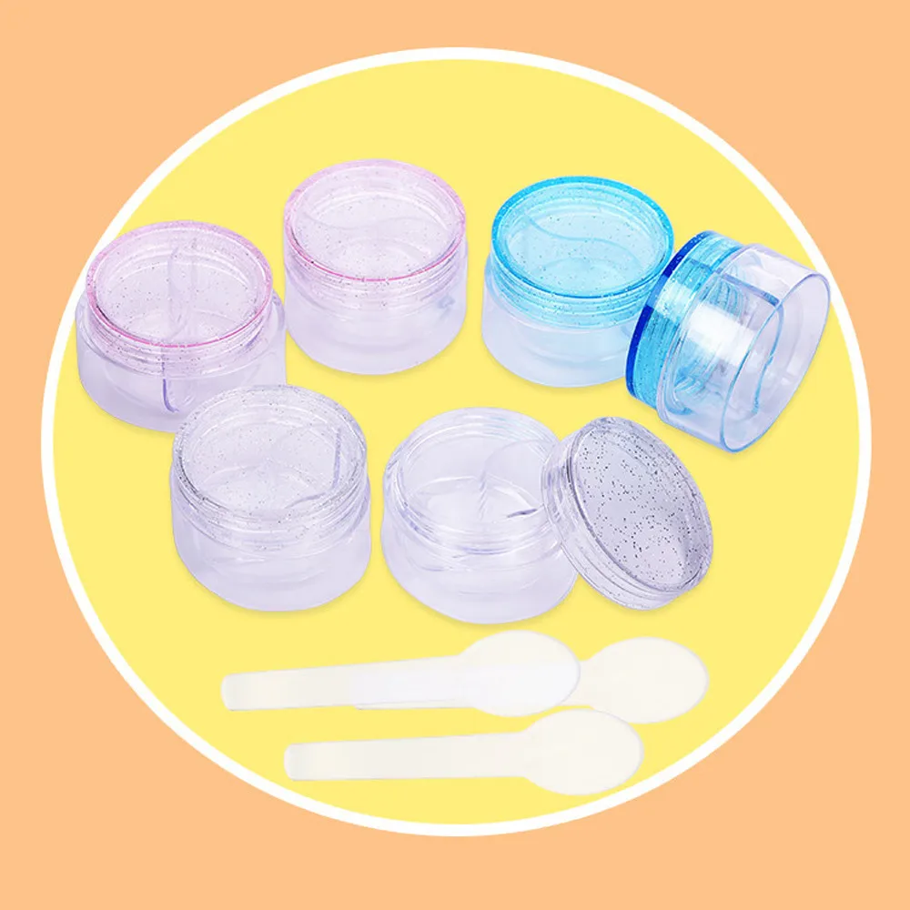 2PC Empty Cosmetic Cream Travel Lotion Containters Packing Empty F906