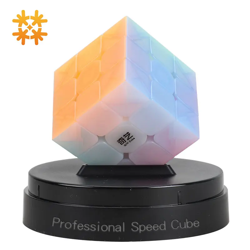 

Qiyi Jelly 3x3x3 4x4x4 Professional Speed Puzzles Magic Cubes Learning Toys For Children Magic Cube Fidget Toy For Adults