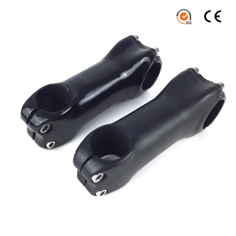 

Smileteam Cycling Road/Mountain Bike Stems 80/90/100/110/120mm UD Carbon Stem Matte/Glossy 6 Degrees 31.8mm Bicycle Parts 135g