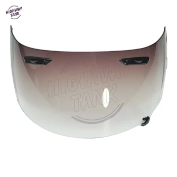 

new Brown Motorcycle Full Face Helmet Visor Lens Case for ARAI RR5 RX7-GP Quantum ST RX-Q Chaser-V Corsair-V Axces 2