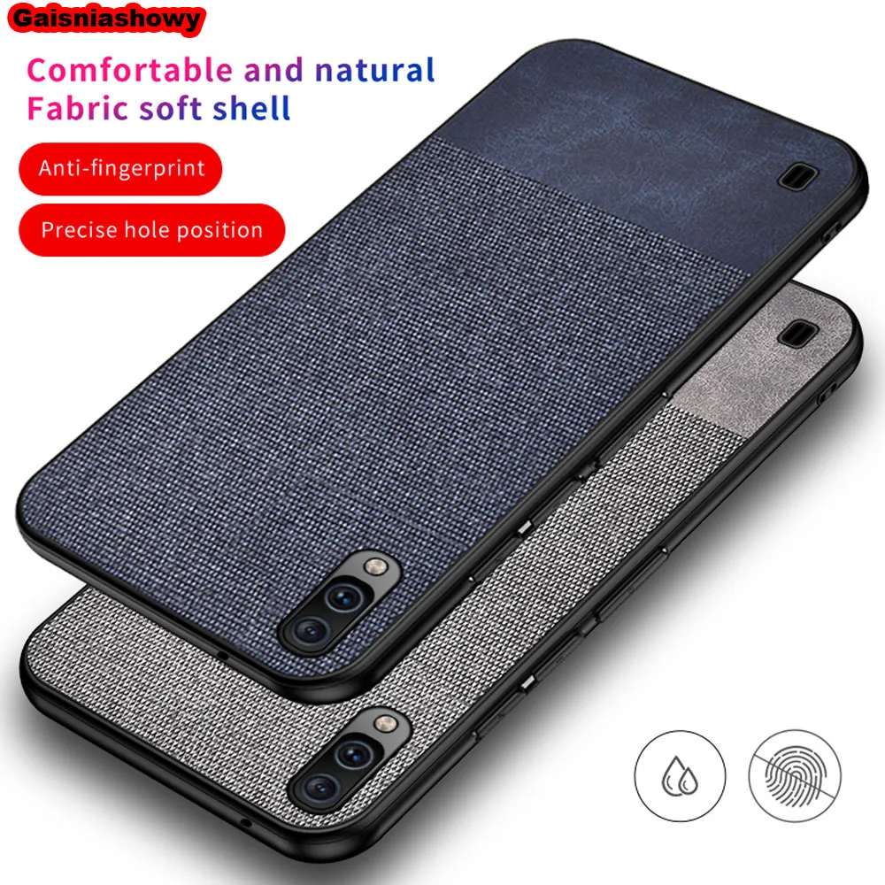 Чехол для Samsung Galaxy A50 A30 A70 A60 A10 A20 A40 A80 A90 M10 M20 M30 M40 A6 A7 A8 A9 Plus 2018 тканевый чехол