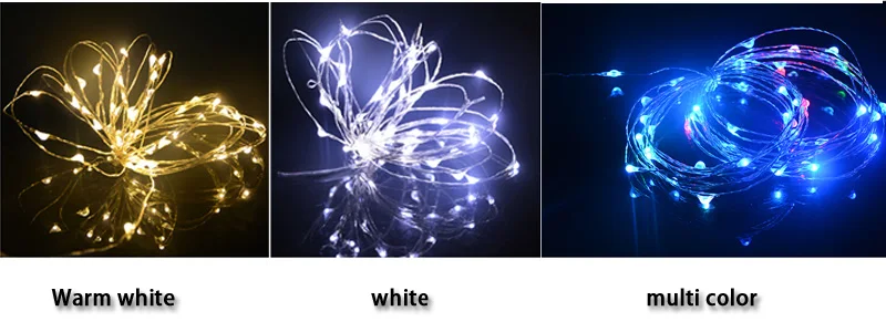 Светодиодный Фея огни строки Водонепроницаемый 10 светодиодный/M 2 M 5 M 10 м AA Батарея светодиодная Праздничная лампа для гирлянды вечерние свадебные Новогоднее украшение