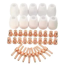 30 шт. PT31 LG40 плазменный резак расходные Расширенный наконечник сопла, электрод Fit Cut40 50D, 30PK